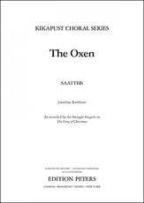 The Oxen SAATTBB choral sheet music cover